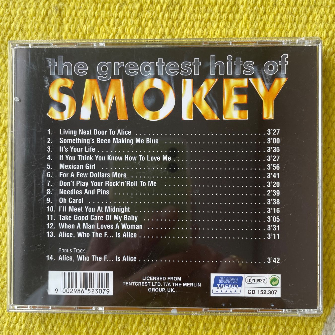 CD: SMOKIE-THE GREATEST HITS – Usato da Rorschacherberg venduto da CD-Roli 1