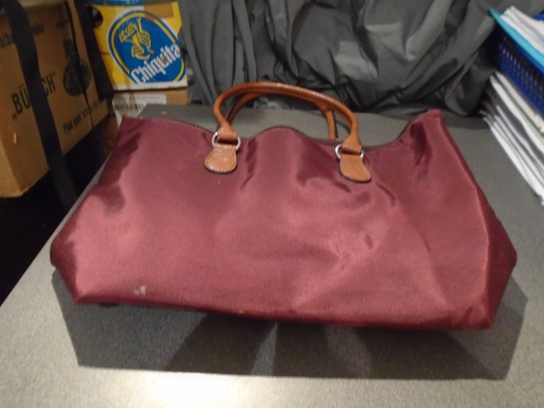 Gerry Weber Borse da donna: Tasche Gerry Weber, rot/braun Ton – Usato da Zürich venduto da abraxas1291 2