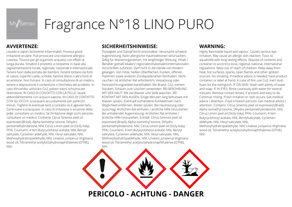 Diffusori di oli essenziali: °18 Lino Puro Premium Diffusor - 100ml – Nuovo e nell'imballaggio originale da Bremgarten AG venduto da simpliCH 1