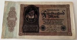 Deutschland 5000 Mark 1922