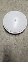 Weisse Deckenlampe, Durchmesser 32 cm