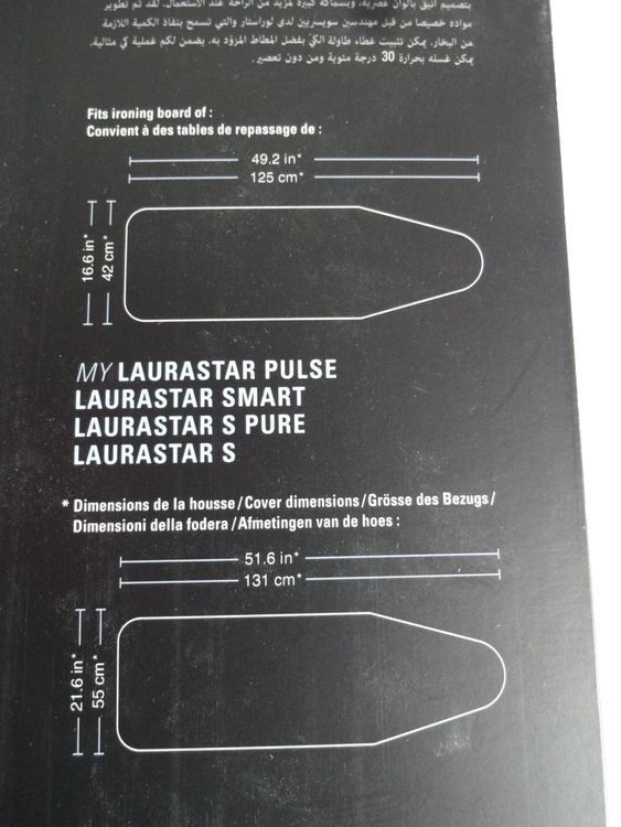 Laurastar Ferri da stiro: Laura Star Bügelbezug / Neu – Nuovo (secondo la descrizione) da Frauenfeld venduto da Jahy 2