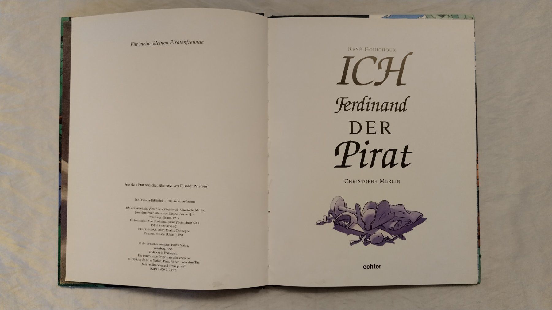 Libri: Ich Ferdinand der Pirat / Bilderbuch ab Fr. 4.- – Usato da Bellach venduto da JingleJerry 2