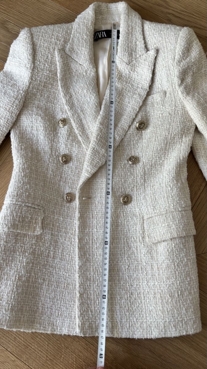 Zara Giacche: ZARA tweeted ecru jacket XS/S – Nuovo (secondo la descrizione) da Zürich venduto da Angela_Fashion_Lover 5