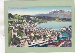 Luzern mit Rigi vom Gütsch aus