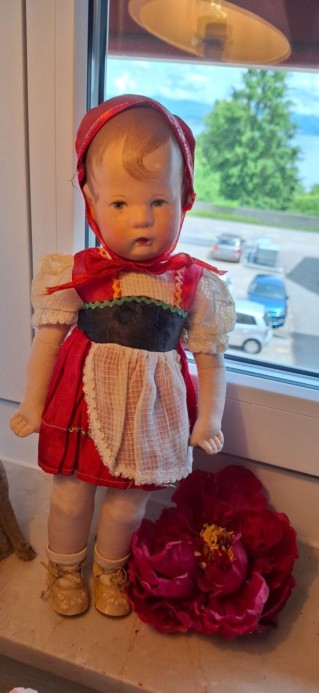 Käthe Kruse Bambole: Kruse Puppe mit Stoffkopf – Usato da Richterswil venduto da Hasino01 3