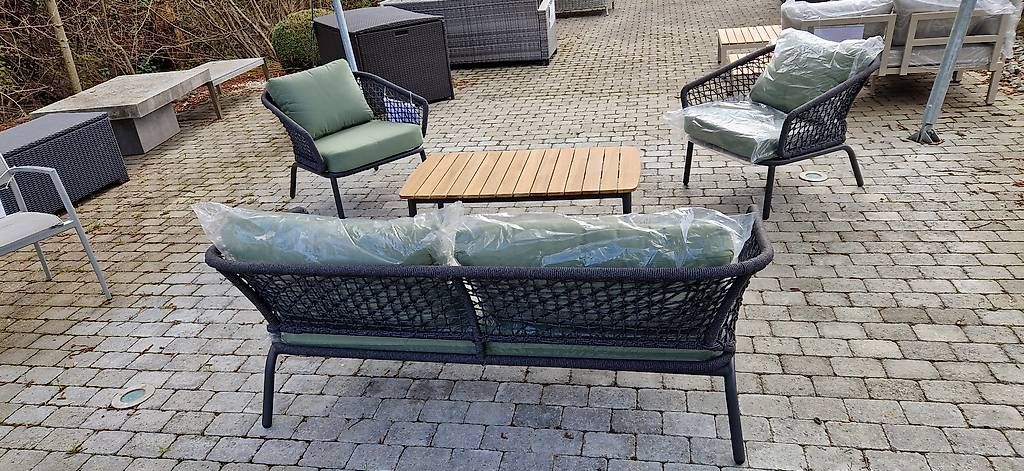 Divani: Gartenlounge neu mit 2 Sessel – Nuovo e nell'imballaggio originale da Lützelflüh-Goldb venduto da Rampenverkauf_72_ 3