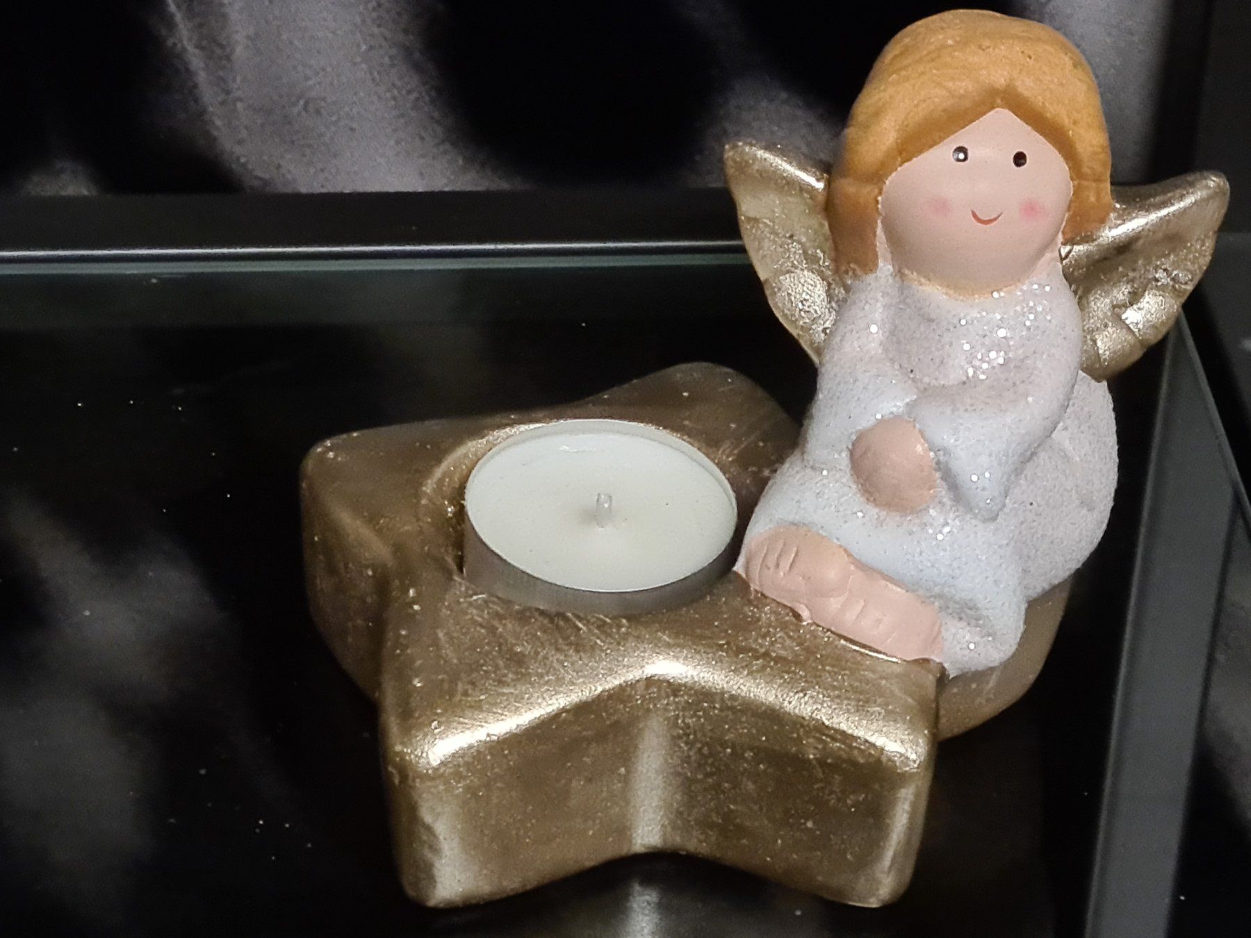 Alle Dekorationen: Weihnachts Deko Kerzenhalter Engel – Neu (gemäss Beschreibung) aus Amriswil von kleindeko 1