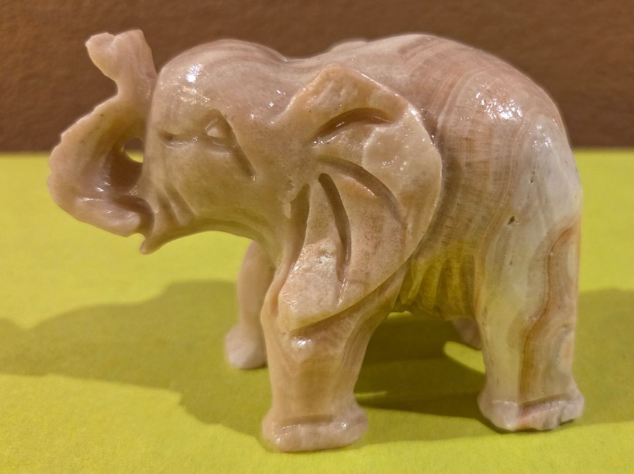 Sculture & Statue: Elefant aus Marmor 7cm – Nuovo (secondo la descrizione) da Roggliswil venduto da Mabelco 1