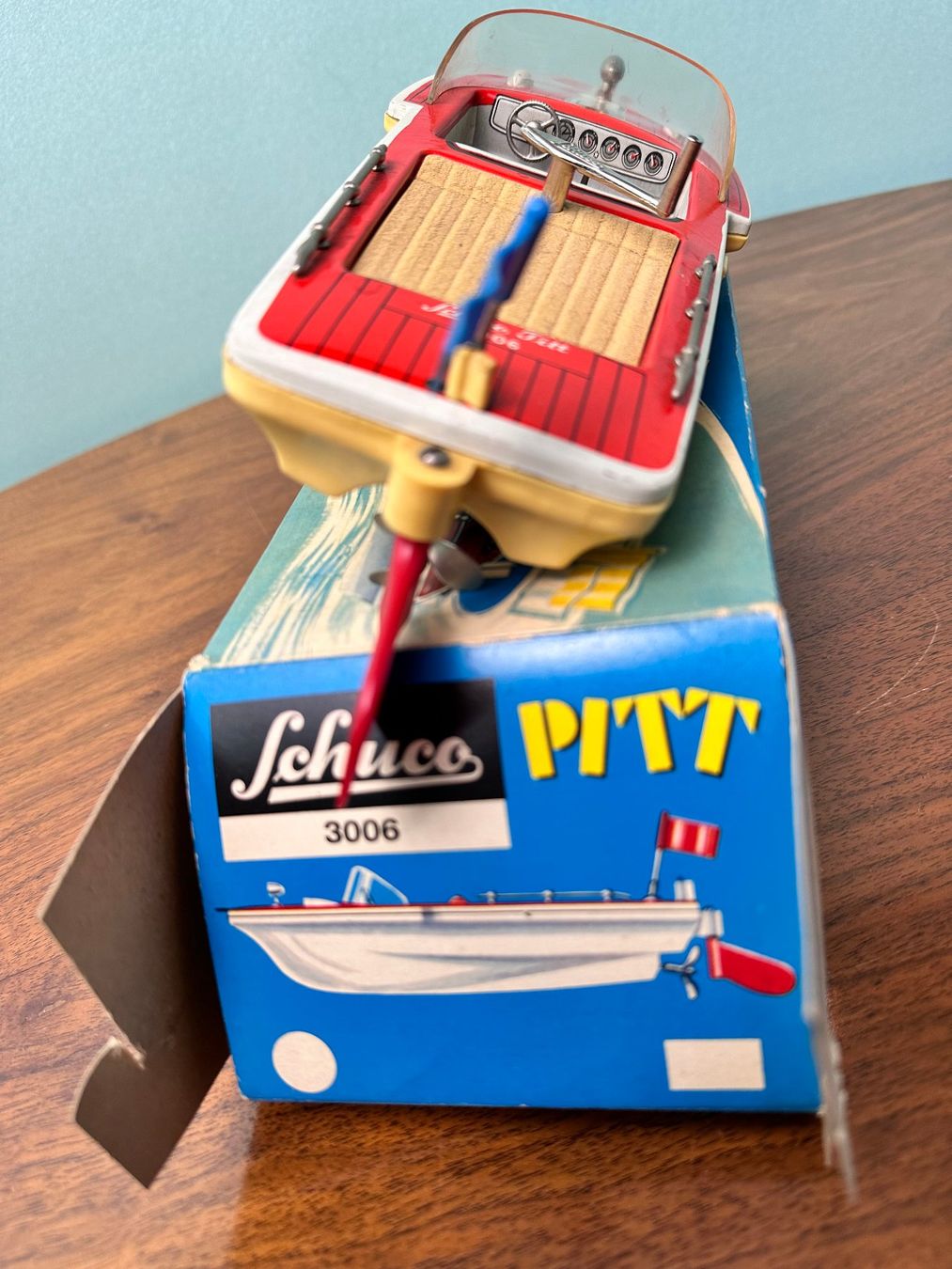Schuco Spielzeuge: Schuco Sportboot "Pitt" Made in Western Germany – Gebraucht aus Seuzach von Jage 3
