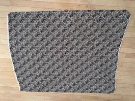 Sehr leichter Polyesterstoff black/white