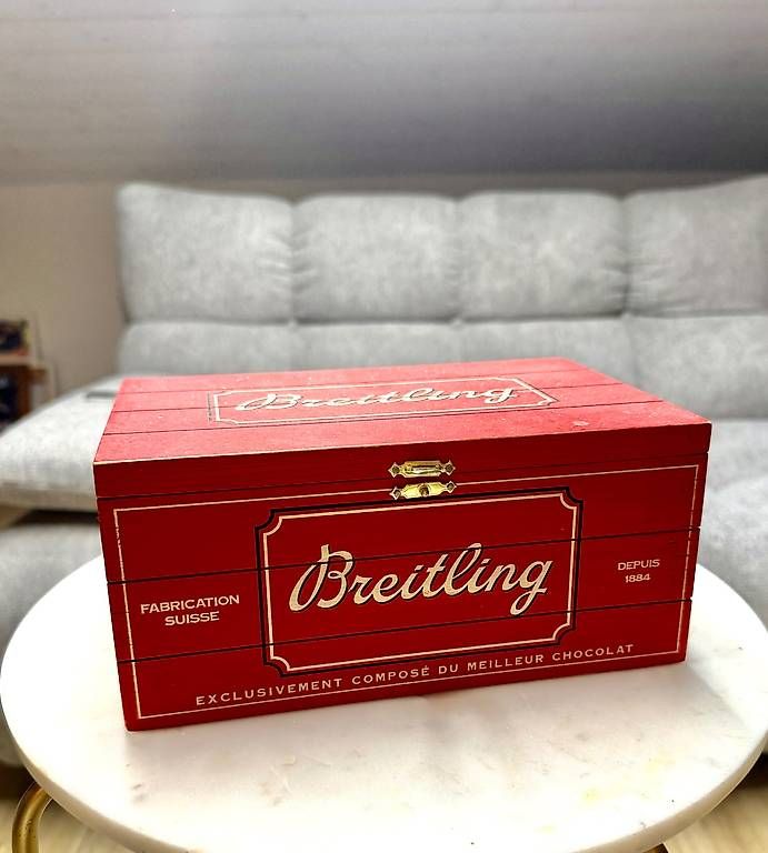 Barattoli: Breitling  Rote Schokoladenbox – Usato da Leissigen venduto da SKcool