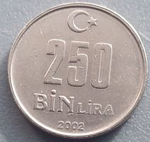 TUERKEI - TURQUÍA - 250.000 LIRA 2002 (250 BIN LIRA) KARTON
