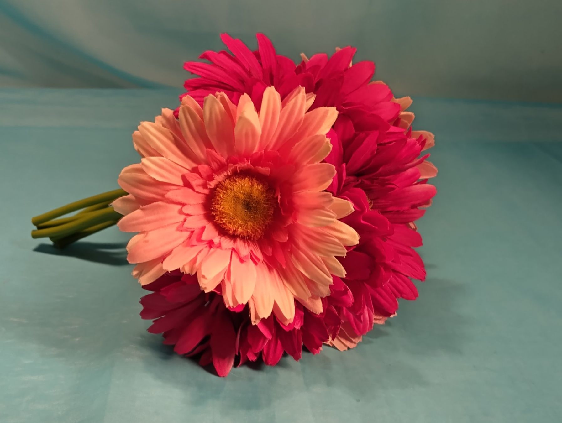 Piante & sementi: Strauss mit 7 Gerbera – Usato da Bellach venduto da JingleCherry 3
