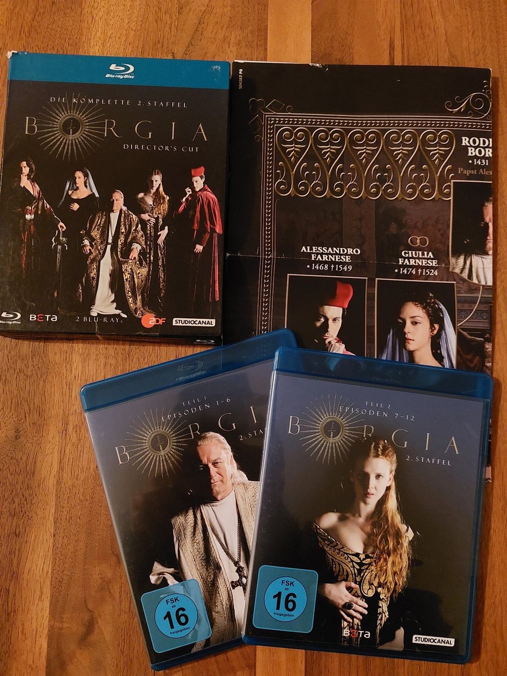 Tutti i DVDs: Blu Ray - Borgia 2. Staffel – Usato da Rheinfelden venduto da FilmAuktion 2