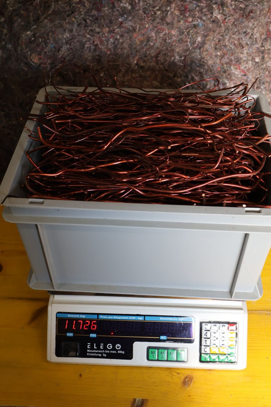 Cavi: Kupferkabel von einem Trafo 11.726kg – Usato da Affeltrangen venduto da Fuelli03 2