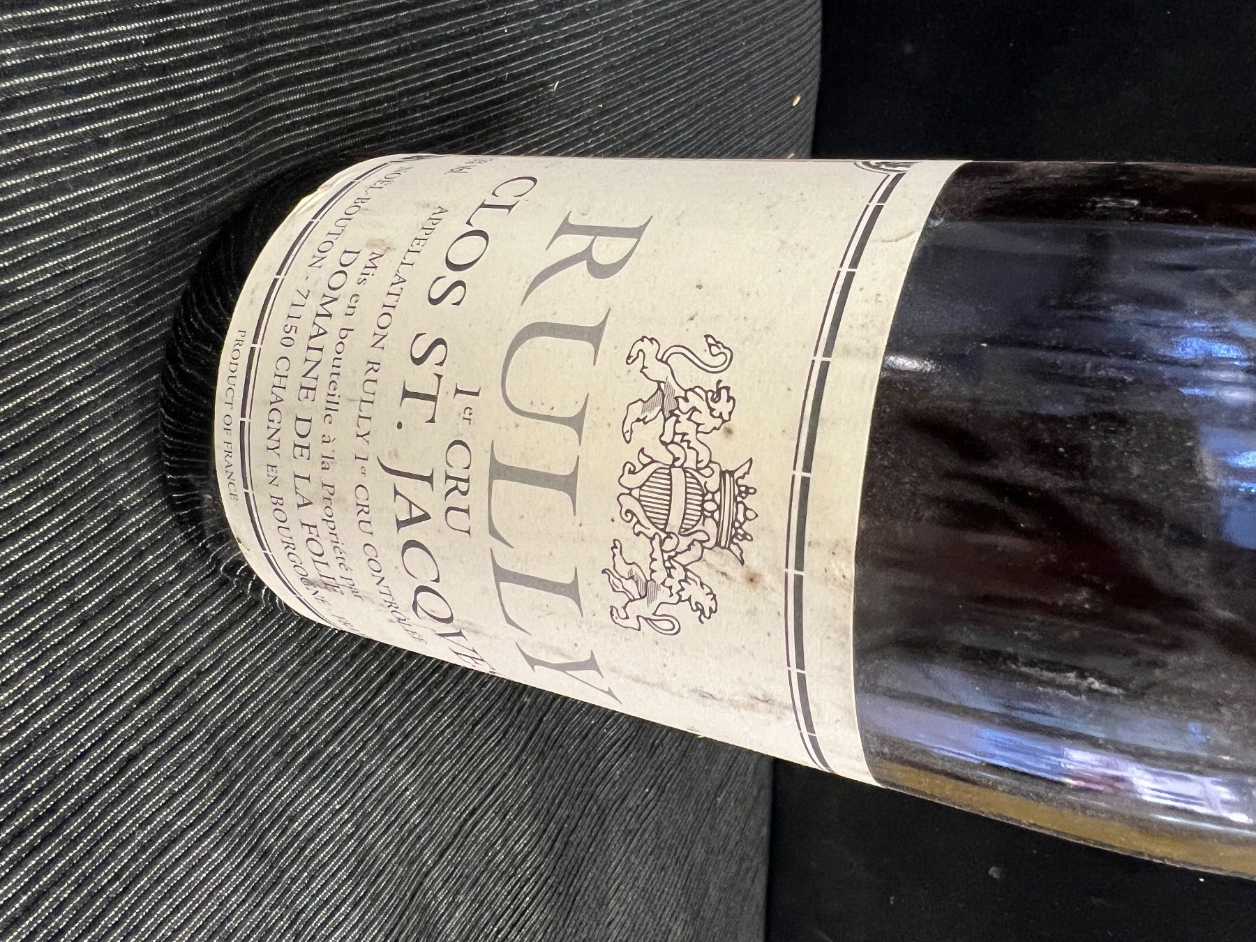 Vino: RULLY 1er Cru 1996 – Usato da Genève venduto da Leboucheoreilles 2