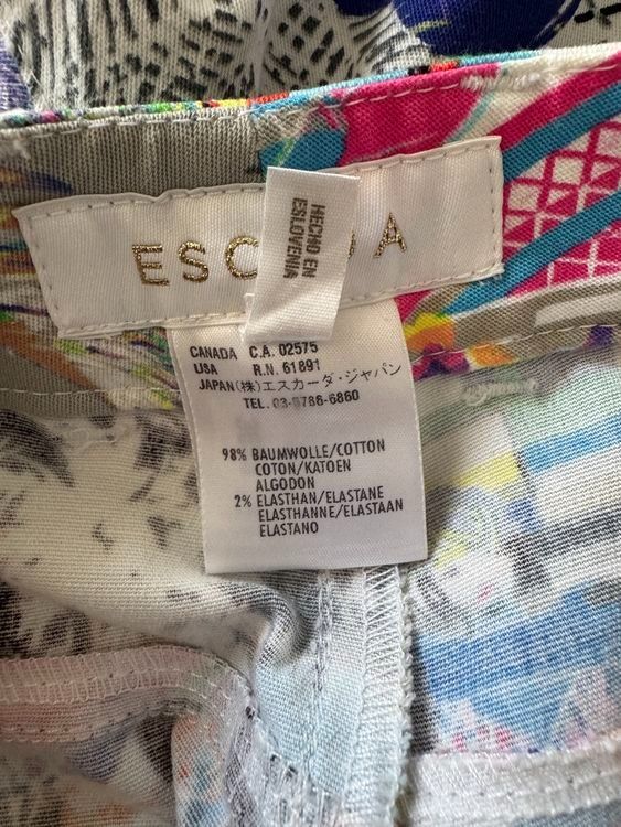 Escada Hosen: Lustige Sommerhose von Escada – Gebraucht aus Tolochenaz von nieeva 3