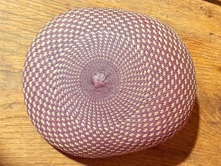 Sehr wertvolles Béret, filigran handgeflochten , L, NEU!