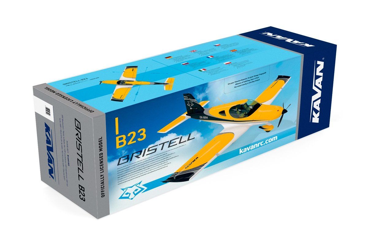 Modellismo RC: KAVAN Bristell B23 1600mm ARF - gelb – Nuovo e nell'imballaggio originale da Balsthal venduto da Jetline 8