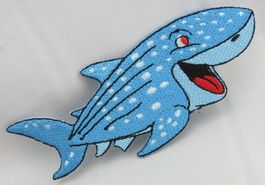 WALHAI - Aufnäher - Aufbügler - Stickerei - 10,5x4,5cm