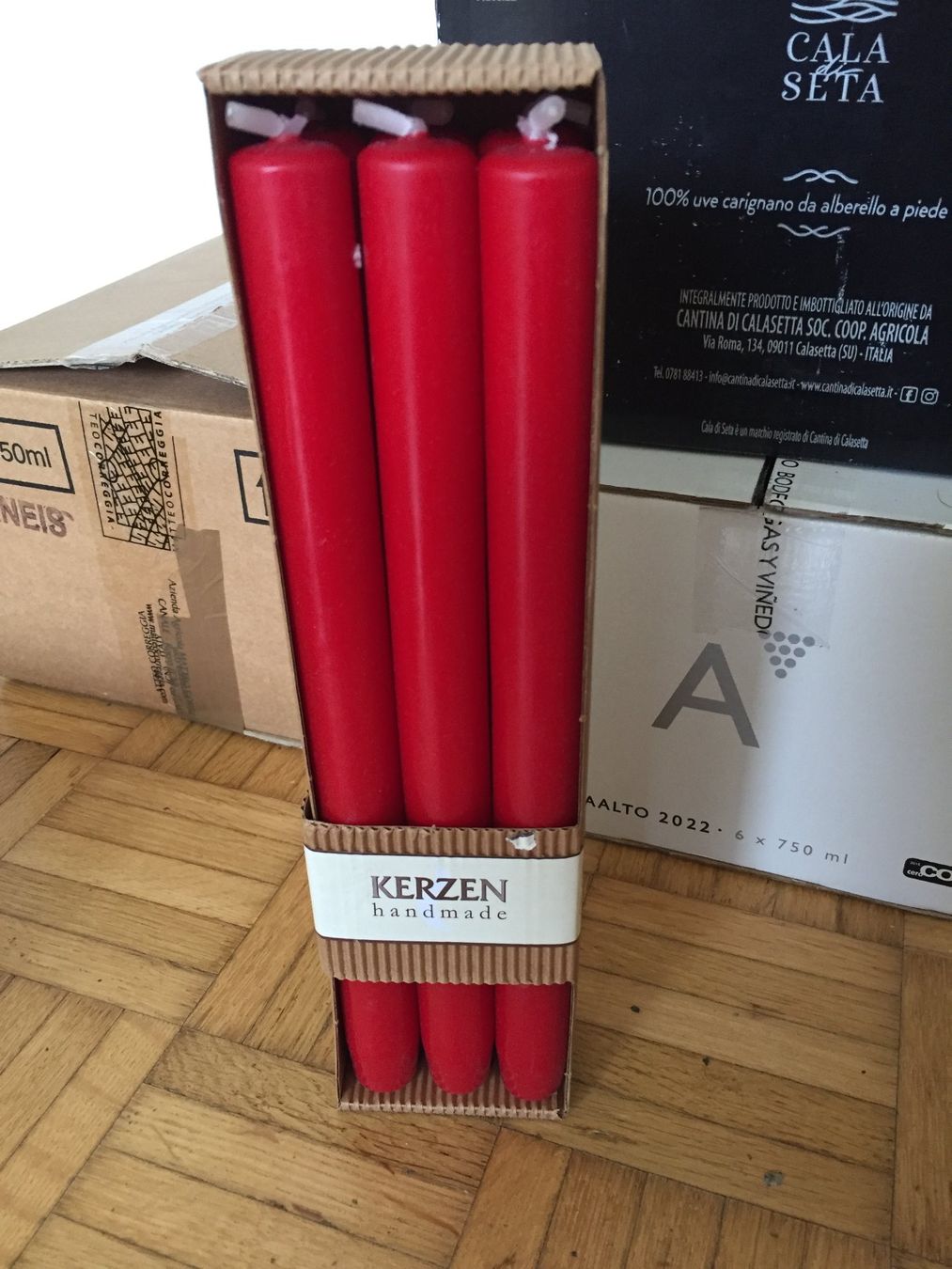Candele: Stabkerzen 2.5cm x 21cm – Usato da Basel venduto da Amonkey5