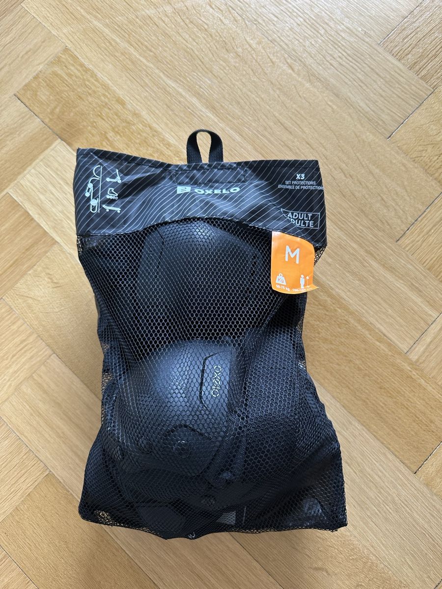 Oxelo Protezioni & Imbottiture: Oxelo Schoner-Set, neuwertig, Grösse M – Usato da Basel venduto da Val_8xhs