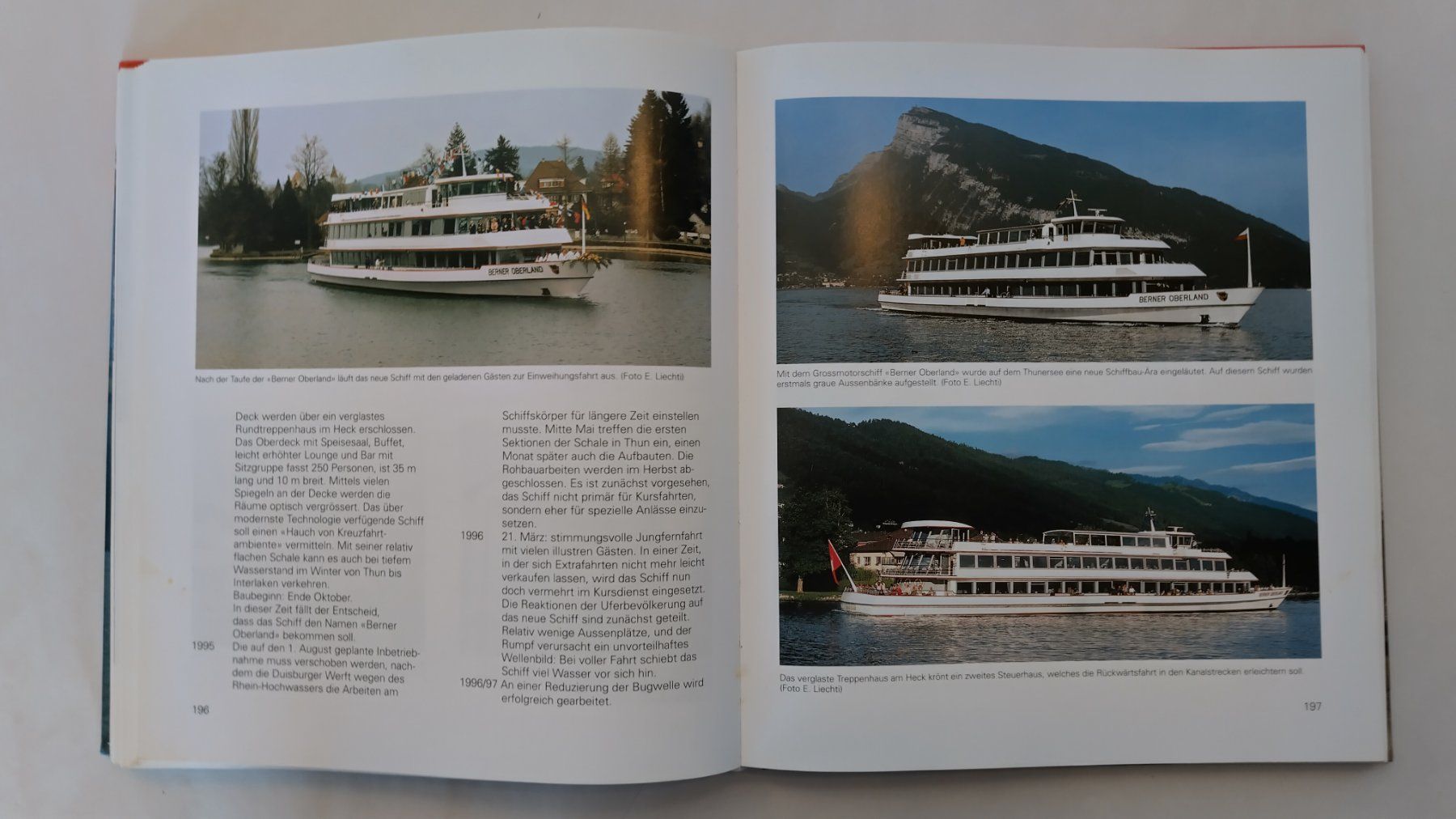Bücher: Schiffe Buch / Geschichte der Schifffahrt - Thunersee Brienz – Gebraucht aus Bellach von JingleJerry 8