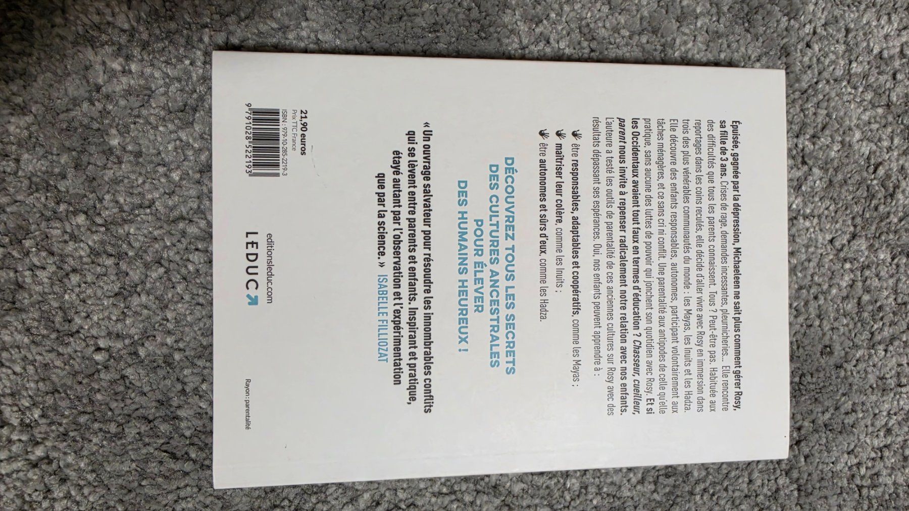 Libri: Chasseur cueilleur parent – Usato da Aigle venduto da seb92_p 1