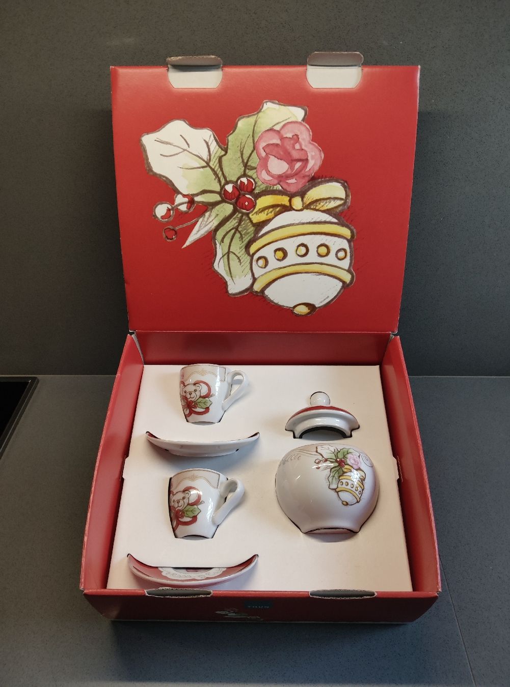 Tazze: ESPRESSO - Set / * NEU - THUN Dolce Natale – Nuovo e nell'imballaggio originale da Minusio venduto da Todesca 2