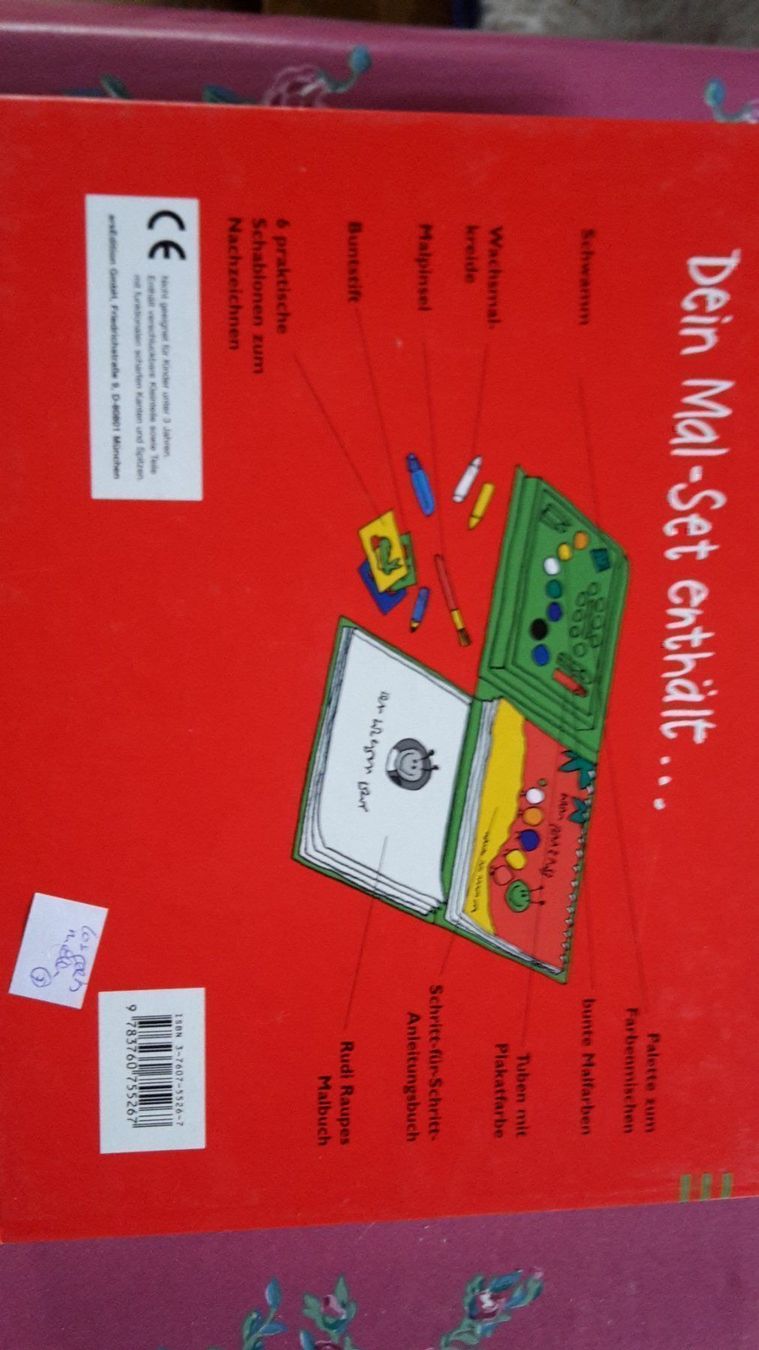 Kit bricolage: Los gehts malen – Usato da Schwarzenburg venduto da Flamingo07 3