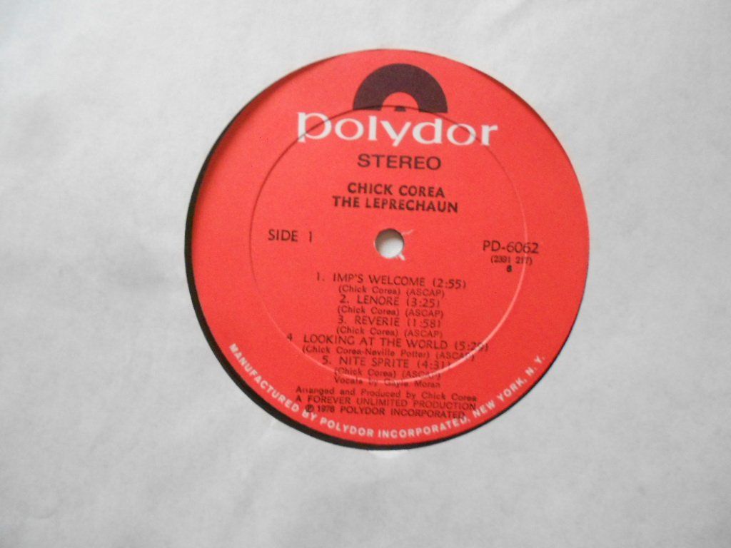 Dischi in vinile: CHICK COREA  -  THE LEPRECHAUN – Usato da Bex venduto da Giorgiob 3