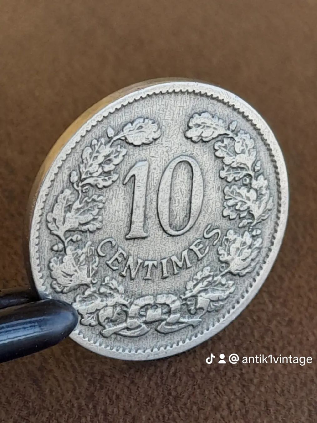 Tutti le monete: 10 Centimes 1901 Luxemburg – Usato da Basel venduto da Basel_20 7