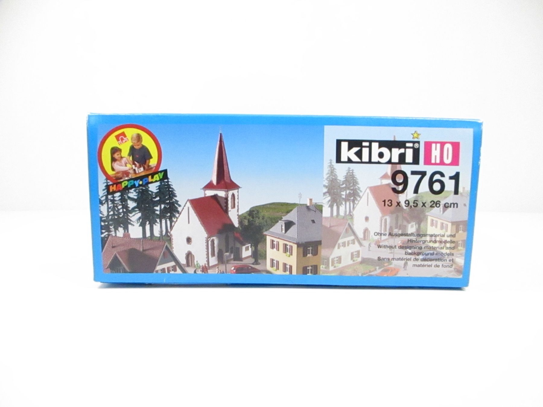 Kibri Modellini di ferrovie: Kibri H0 9761 Dorfkirche – Nuovo e nell'imballaggio originale da Olten venduto da Heinrich875 3