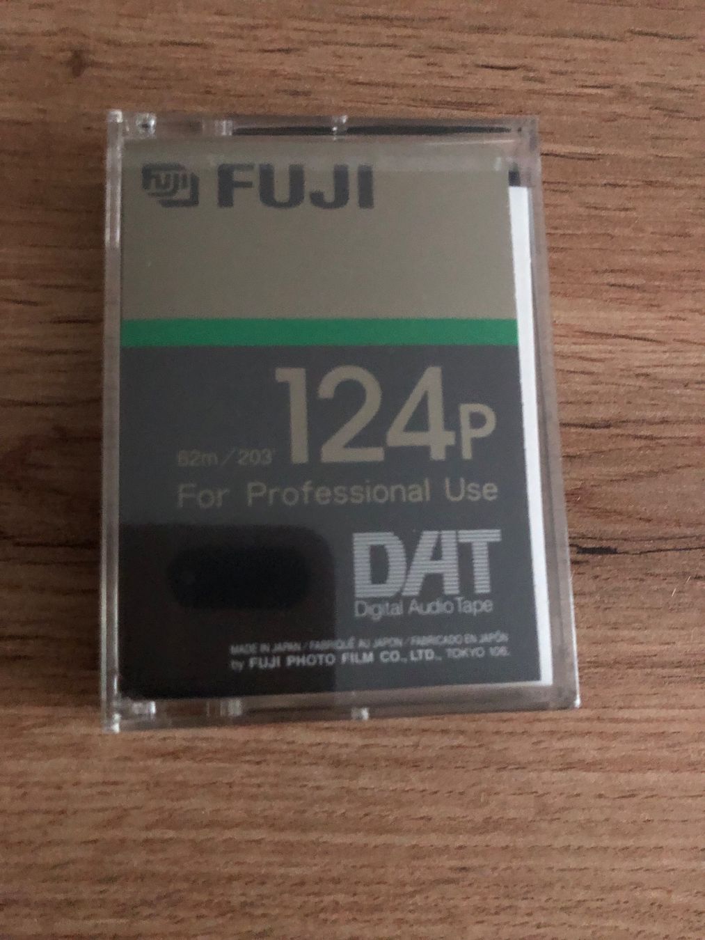 Musicassette: DAT Kassetten FUJI 124 P – Nuovo e nell'imballaggio originale da Münchenstein venduto da Lexa-70