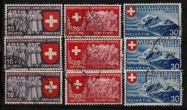 1939 Landi in 3 Sprachen dt. fr. it.