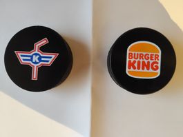 1 Puck EHC Kloten Flyers Hockey mit box