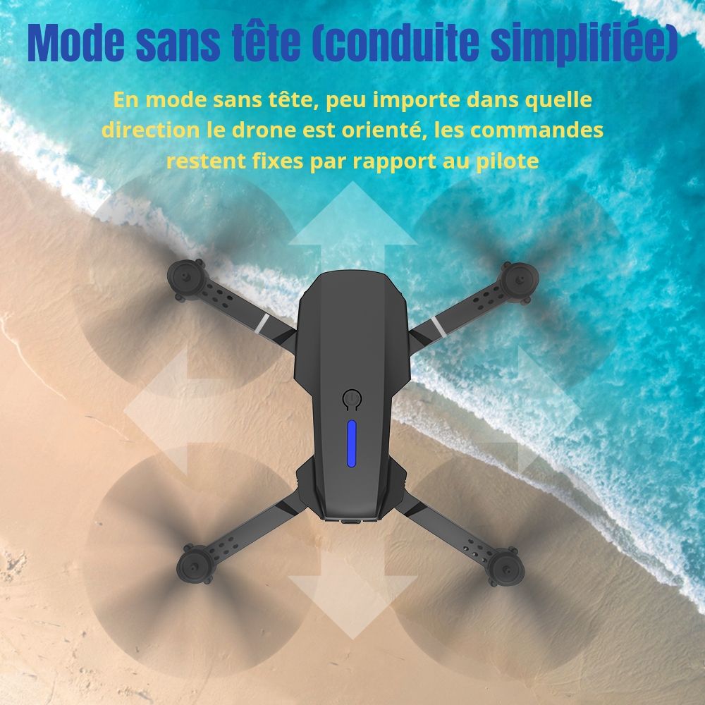 Modellismo RC: Drone 4K Pro Double Caméra | Profi-Drohne mit Dualkamera – Nuovo e nell'imballaggio originale da Villars-sur-Glâne venduto da Danger_Mod 1