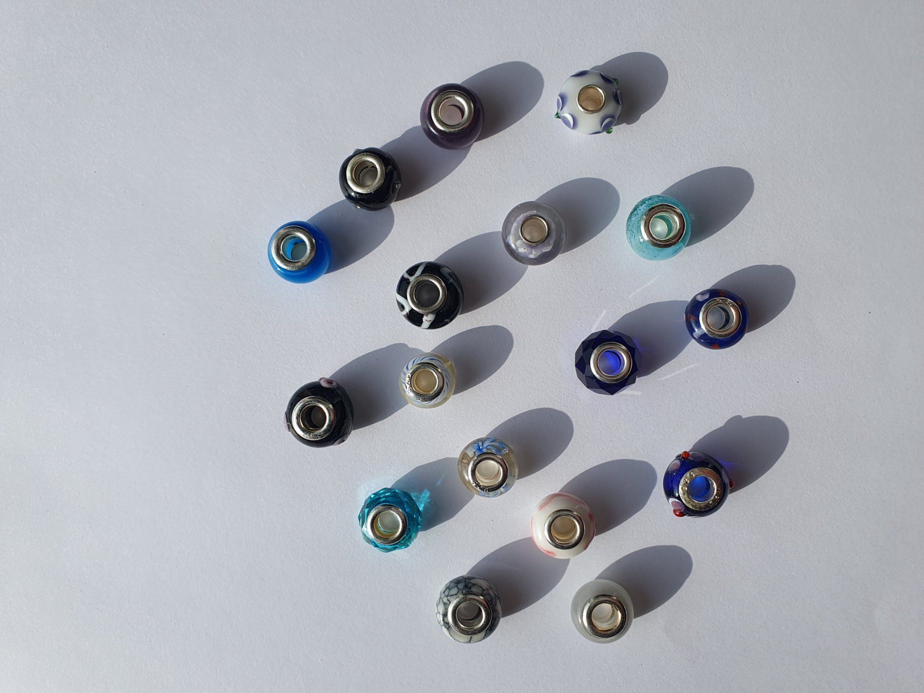 Perle (finte): Restposten Beads / Grosslochperlen - 17 Stück – Nuovo e nell'imballaggio originale da St. Margarethen TG venduto da LuanaKa 1
