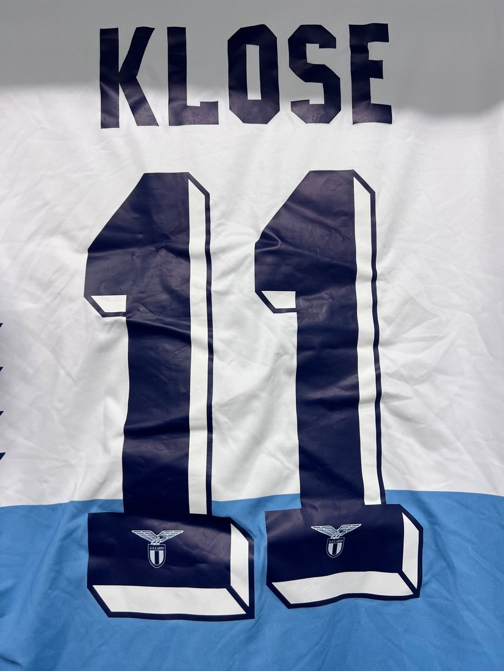 Canottiere & Pantaloni: Macron Lazio Trikot 2014-2015 Klose – Usato da Cully venduto da DealerPrice 2