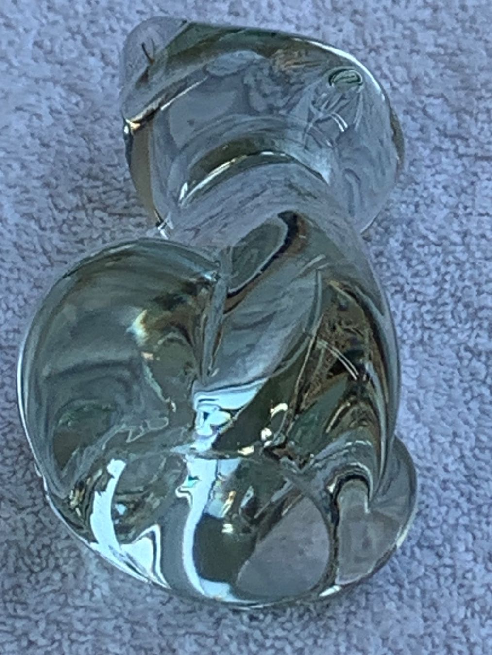 Statuette: Glas - Katze – Usato da Wangen b. Olten venduto da Finolino28 5