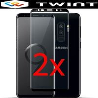 2x FULL GLAS Schutzglas Panzerglas für Samsung Galaxy S9