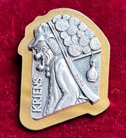 Fasnachtsplakette Kriens Gold 1984  Krienser
