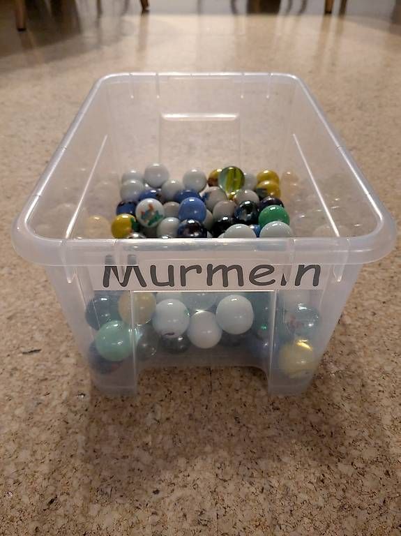 Murmeln: Kiste voll Murmeln – Gebraucht aus Aristau von arnolds13 1