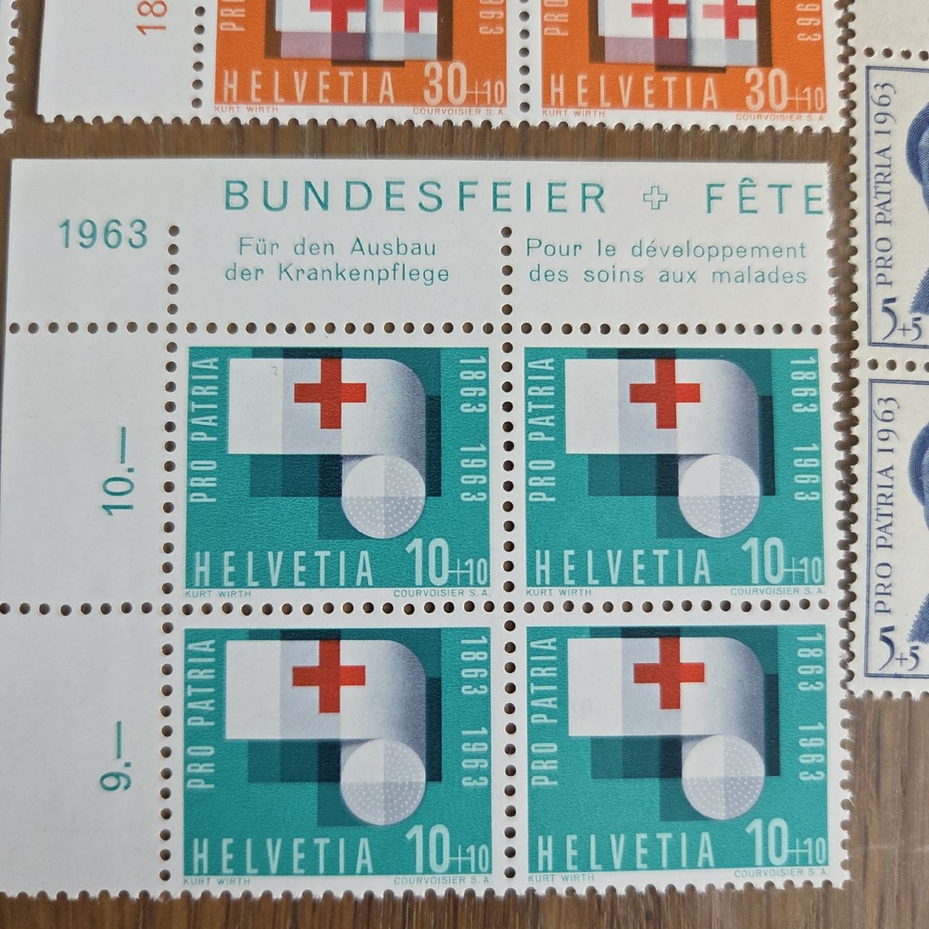 Tutti i francobolli: Alte Briefmarken, Postfrisch, Helvetia, Sammlung.. – Usato da Stans venduto da Ducati16 2