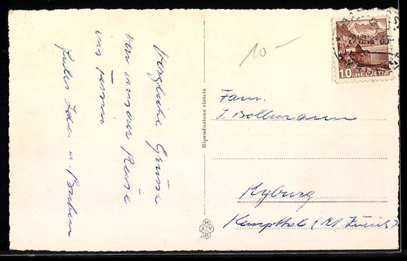 Cartoline postali: AK Chiasso, Panorama mit Straßenpartie – Usato da Berlin venduto da bartko-reher 1