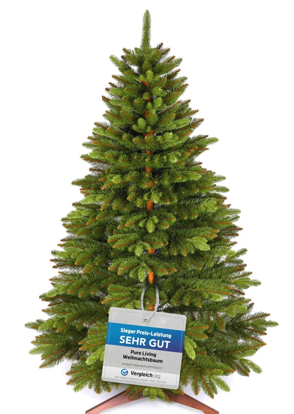 Alle Dekorationen: +deluxe  Weihnachtsbaum Christbaum Tannenbaum 220 cm – Neu und originalverpackt aus Amriswil von JaJa-Express