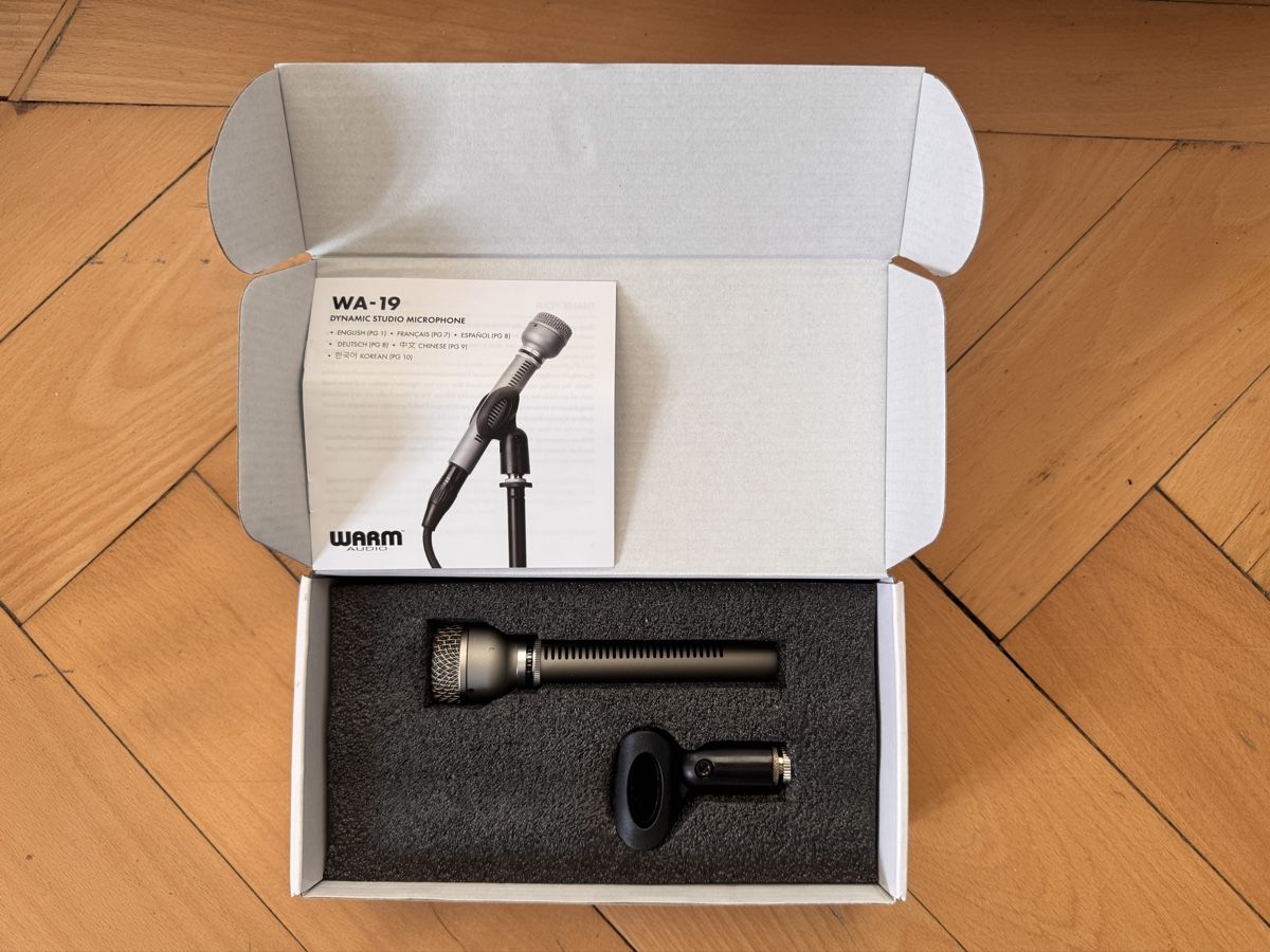 Warm Audio Microfoni: Warm Audio WA-19 Mikrofon – Usato da Zürich venduto da mateonen 2