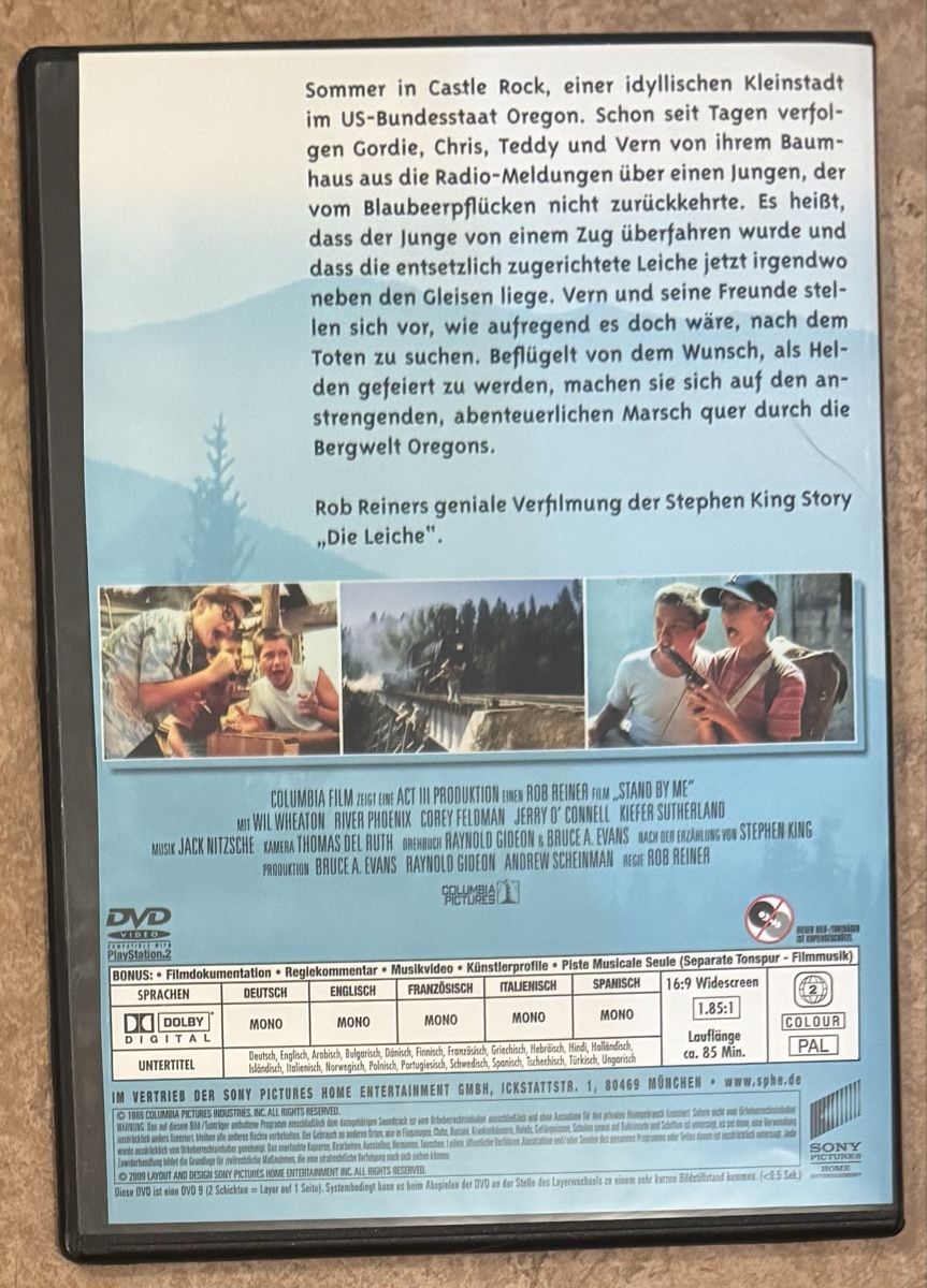 Tous les DVDs: STAND BY ME – Neuf (Voir description) à Dietikon par AndreaSch01 1