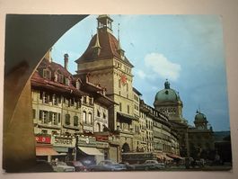 Bern - Bärenplatz/Käfigturm -Bundeshaus - Ansichtskarte